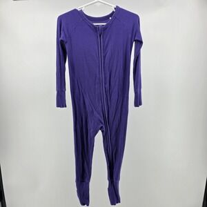 The Sleepy Sloth Ribbed Bamboo 18-24m Purple Zippy